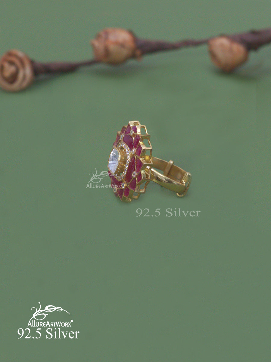 Karnika Silver Ring